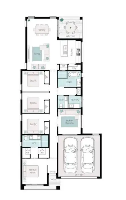 Floorplan of Homely house listing, Lot 806 Saxonvale Estate Grove, Cessnock NSW 2325