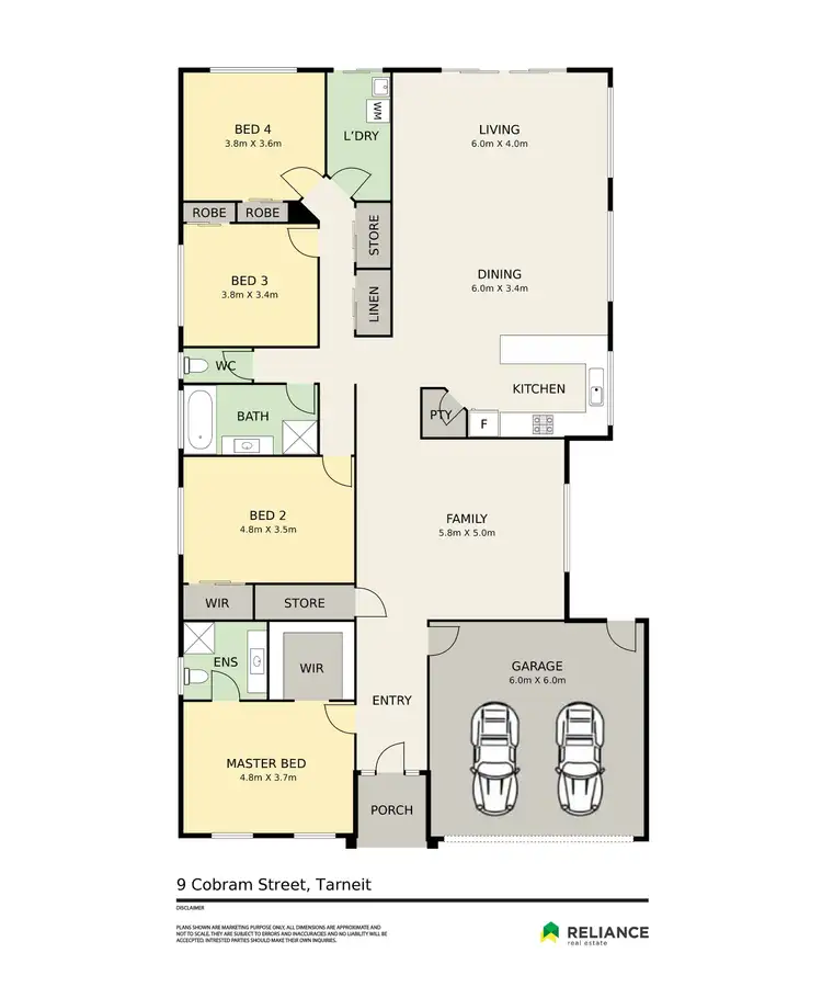 Floorplan of Homely house listing, 9 Cobram Street, Tarneit VIC 3029