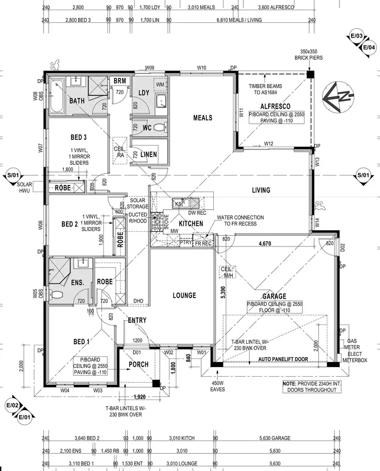 Floorplan of Homely house listing, 5 Ashburton Circuit, West Wodonga VIC 3690