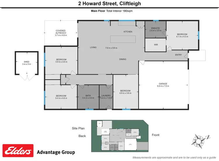 Floorplan of Homely house listing, 2 Howard Street, Cliftleigh NSW 2321