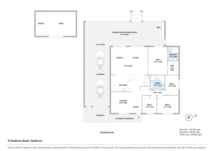 Floorplan of Homely house listing, 9 Yanderra Road, Yanderra NSW 2574