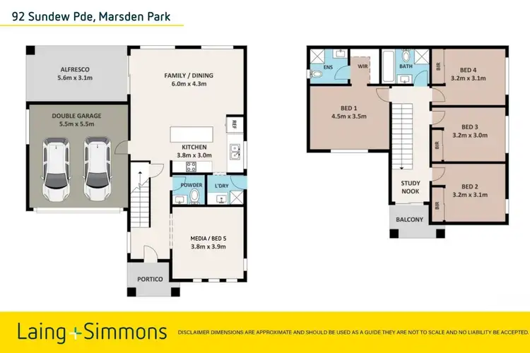 Floorplan of Homely house listing, 92 Sundew Parade, Marsden Park NSW 2765