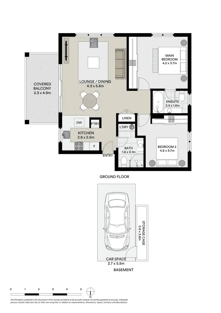 Floorplan of Homely apartment listing, 1/18-20 Banksia Street, Dee Why NSW 2099