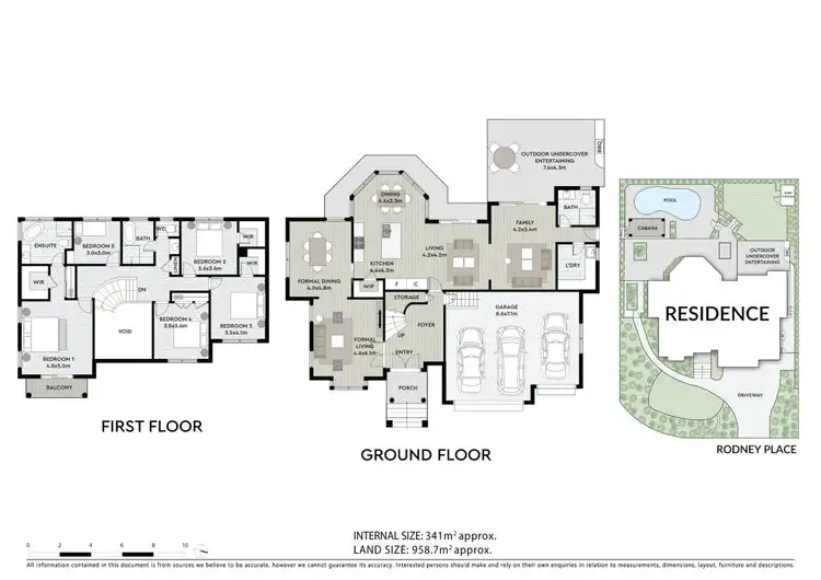Floorplan of Homely house listing, 3 Rodney Place, West Pennant Hills NSW 2125