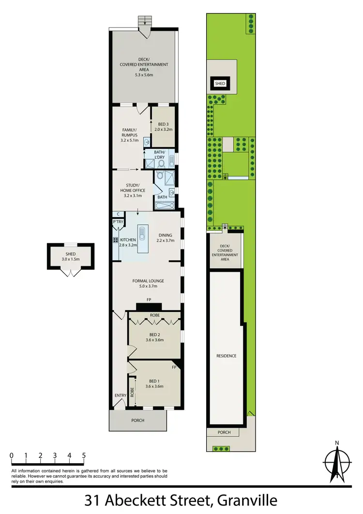 Floorplan of Homely house listing, 31 A'beckett Street, Granville NSW 2142