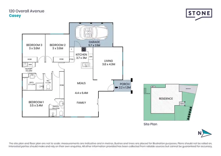 Floorplan of Homely house listing, 120 Overall Avenue, Casey ACT 2913