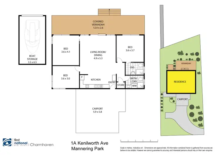 Floorplan of Homely house listing, 1a Kenilworth Street, Mannering Park NSW 2259