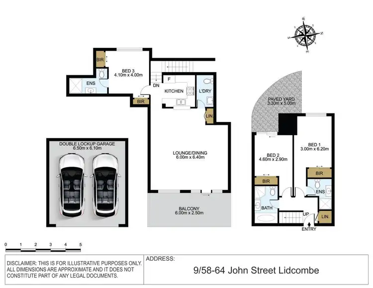Floorplan of Homely apartment listing, 9/58-64 John Street, Lidcombe NSW 2141