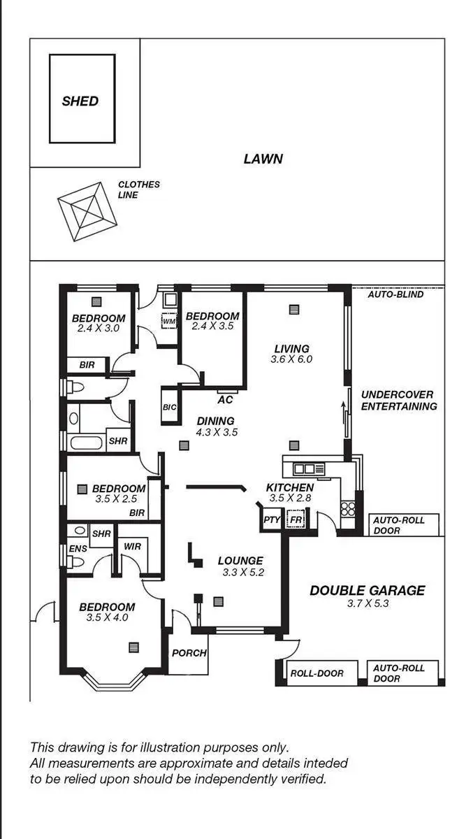 Floorplan of Homely house listing, 39 Bluestone Drive, Walkley Heights SA 5098