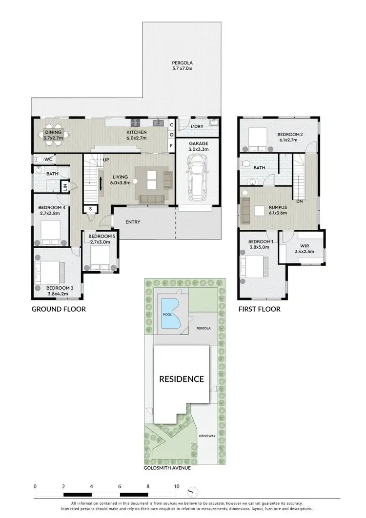 Floorplan of Homely house listing, 12 Goldsmith Avenue, Winston Hills NSW 2153