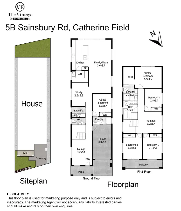 Floorplan of Homely house listing, 5B Sainsbury Road, Catherine Field NSW 2557