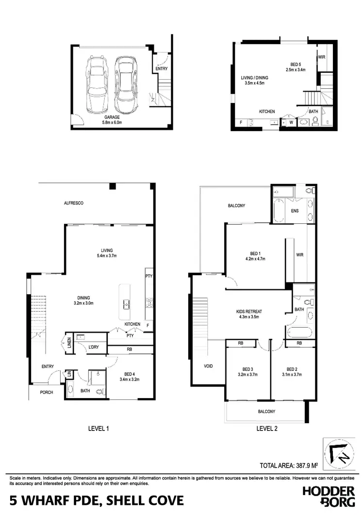 Floorplan of Homely house listing, 5 Wharf Parade, Shell Cove NSW 2529