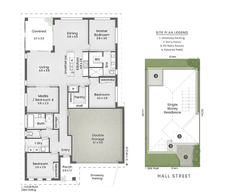 Floorplan of Homely house listing, 17 Hall Street, Pallara QLD 4110