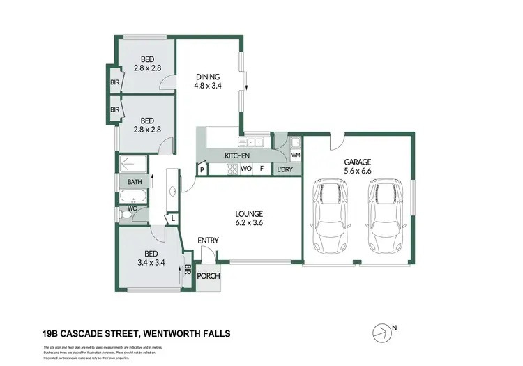 Floorplan of Homely house listing, 19B Cascade Street, Wentworth Falls NSW 2782