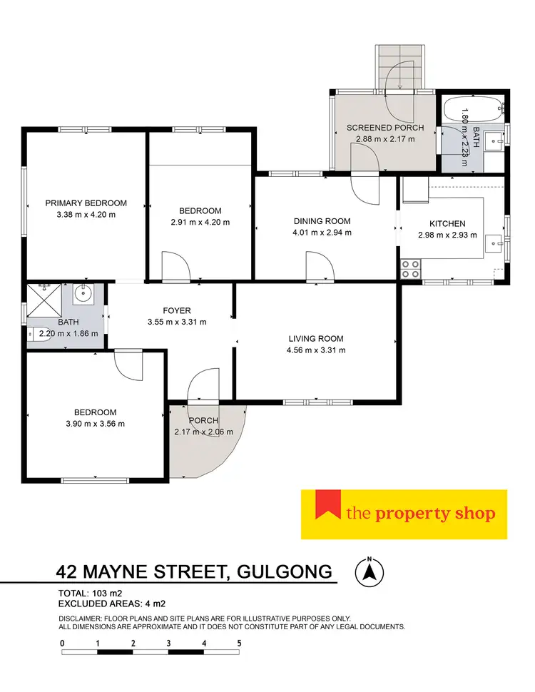 Floorplan of Homely house listing, 42 Mayne Street, Gulgong NSW 2852