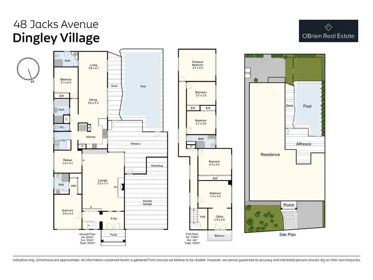 Floorplan of Homely house listing, 48 Jacks Ave, Dingley Village VIC 3172