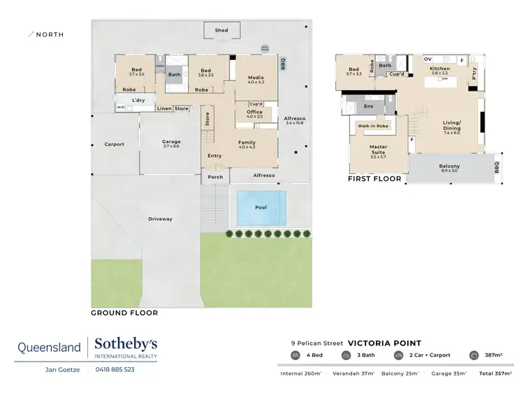 Floorplan of Homely house listing, 9 Pelican Street, Victoria Point QLD 4165