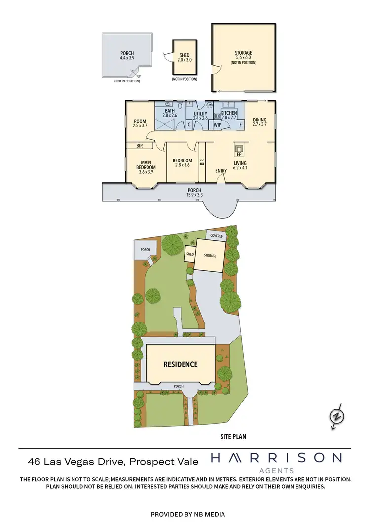 Floorplan of Homely house listing, 46 Las Vegas Drive, Prospect Vale TAS 7250