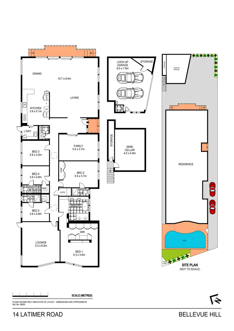Floorplan of Homely house listing, 14 Latimer Road, Bellevue Hill NSW 2023