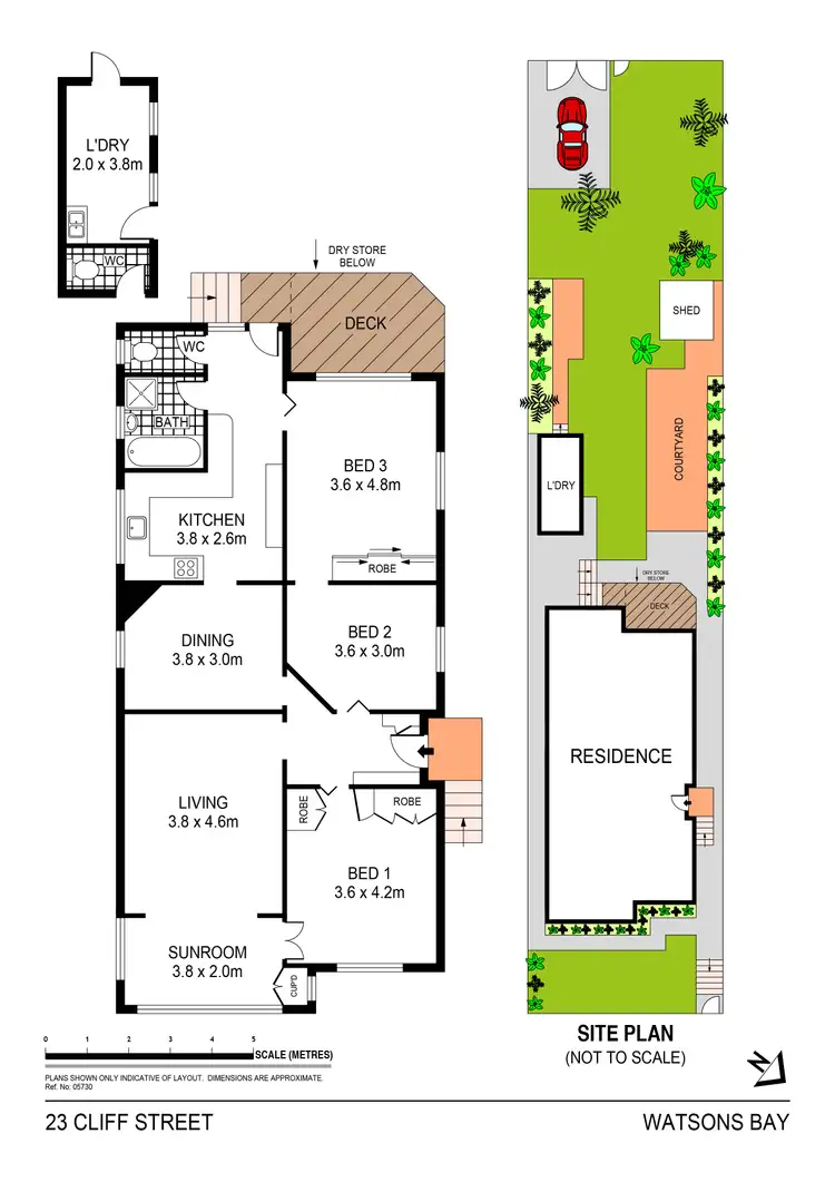 Floorplan of Homely house listing, 23 Cliff Street, Watsons Bay NSW 2030