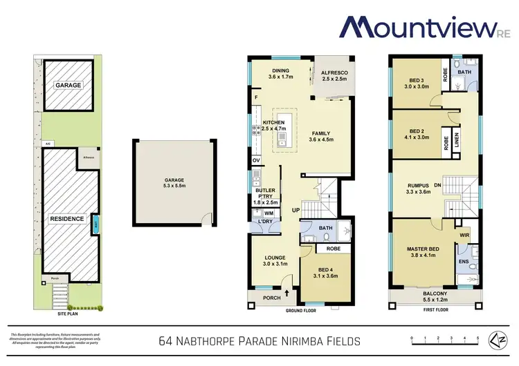 Floorplan of Homely house listing, 64 Nabthorpe Parade (Nirimba Fields), Schofields NSW 2762