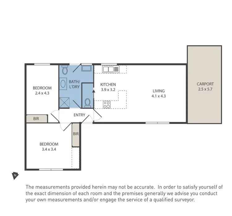 Floorplan of Homely unit listing, 3/2 Dixon Avenue, Werribee VIC 3030