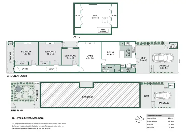 Floorplan of Homely house listing, 16 Temple Street, Stanmore NSW 2048