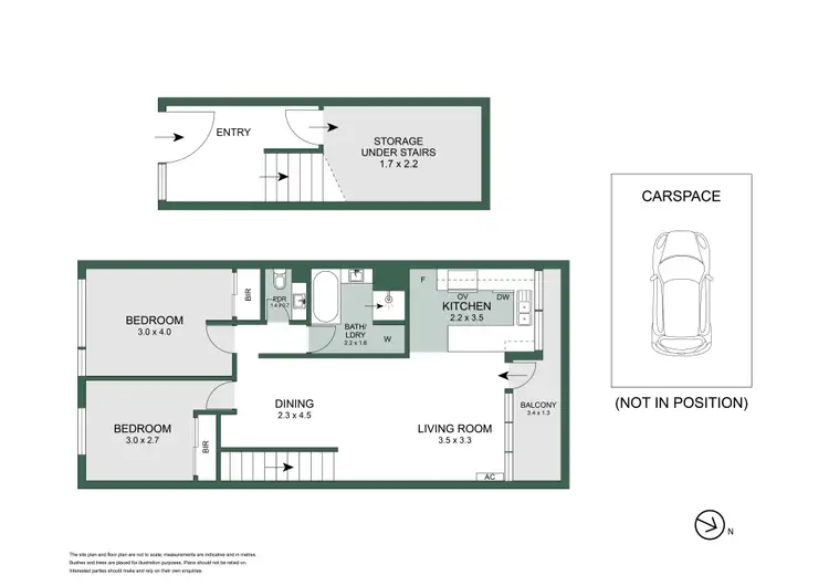 Floorplan of Homely apartment listing, 113 Park Street, South Melbourne VIC 3205