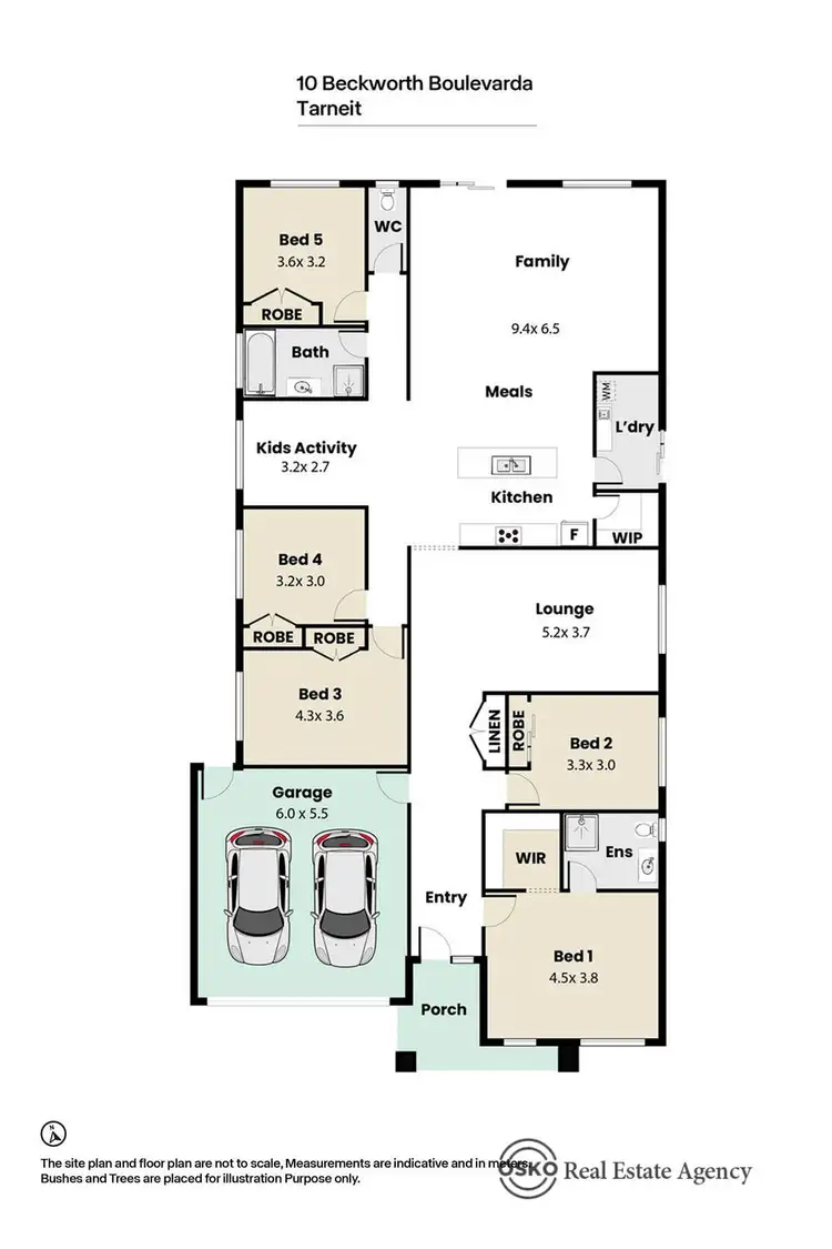 Floorplan of Homely house listing, 10 Beckworth Boulevard, Tarneit VIC 3029