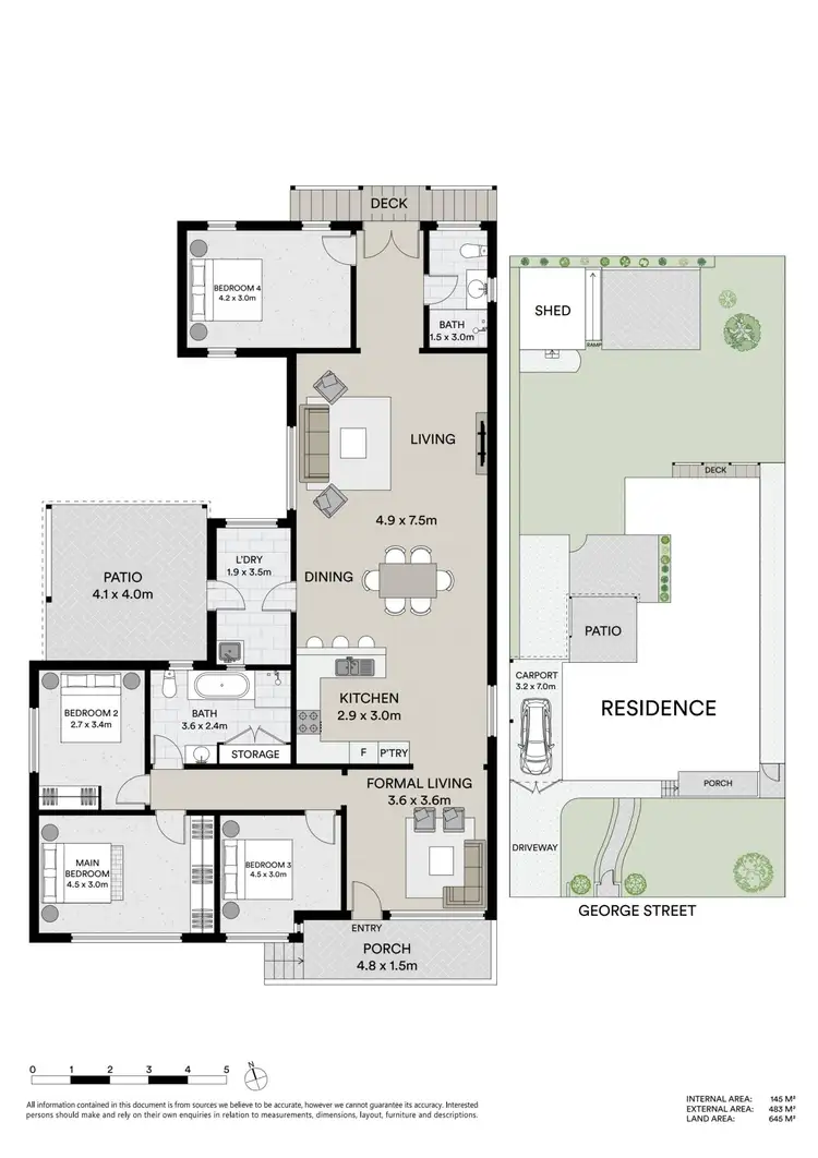 Floorplan of Homely house listing, 4 George Street, Wyong NSW 2259