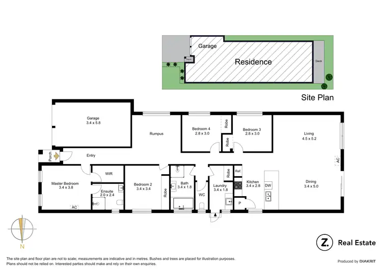 Floorplan of Homely house listing, 6 Wagner Close, Cranbourne East VIC 3977