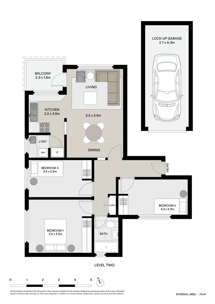 Floorplan of Homely apartment listing, 4/236 Blaxland Road, Ryde NSW 2112