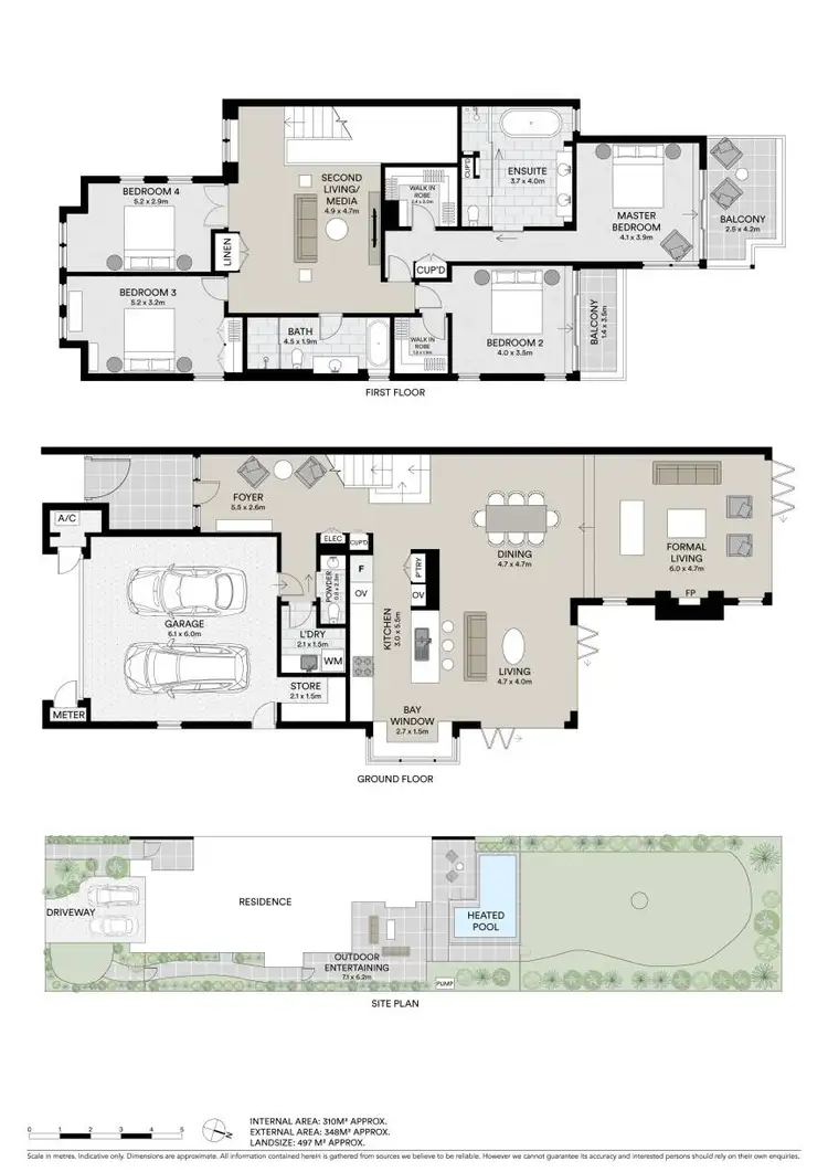 Floorplan of Homely house listing, 127 Peninsula Drive, Breakfast Point NSW 2137