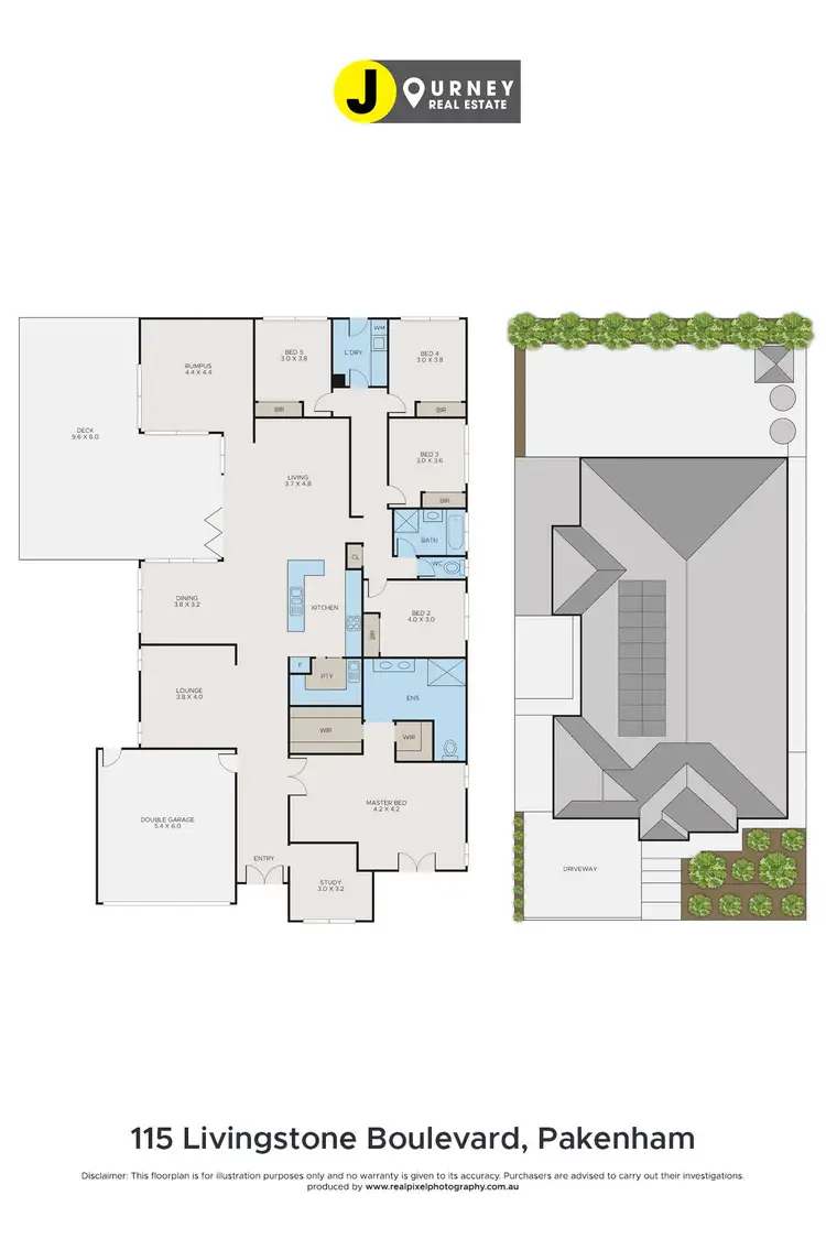 Floorplan of Homely house listing, 115 Livingstone Boulevard, Pakenham VIC 3810