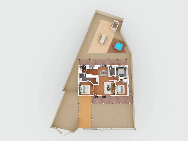 Floorplan of Homely house listing, 4B Aarons Drive, Cable Beach WA 6726