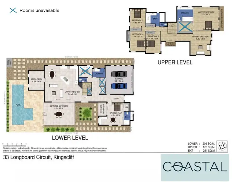 Floorplan of Homely house listing, 33 Longboard Circuit, Kingscliff NSW 2487