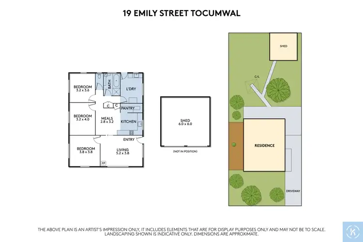 Floorplan of Homely house listing, 19 Emily Street, Tocumwal NSW 2714