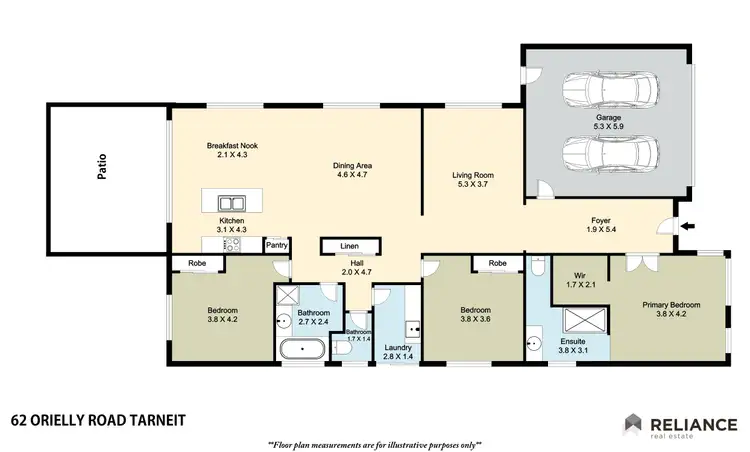Floorplan of Homely house listing, 62 Oreilly Road, Tarneit VIC 3029