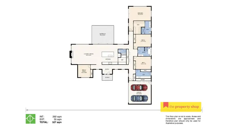 Floorplan of Homely rural property listing, 21 Pindari Road, Mudgee NSW 2850