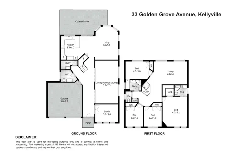 Floorplan of Homely house listing, 33 Golden Grove Avenue, Kellyville NSW 2155