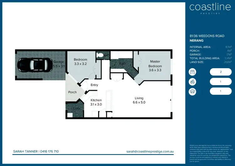 Floorplan of Homely townhouse listing, 81/36 Weedons Road, Nerang QLD 4211