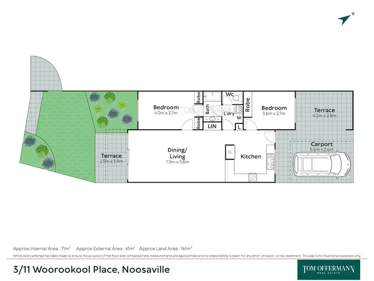 Floorplan of Homely unit listing, 3/11 Woorookool Place, Noosaville QLD 4566