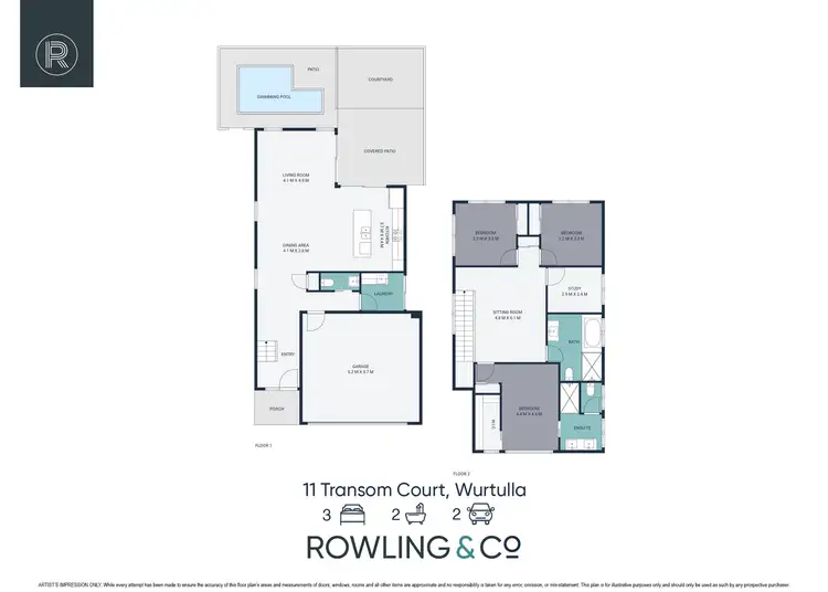 Floorplan of Homely house listing, 11 Transom Court, Wurtulla QLD 4575