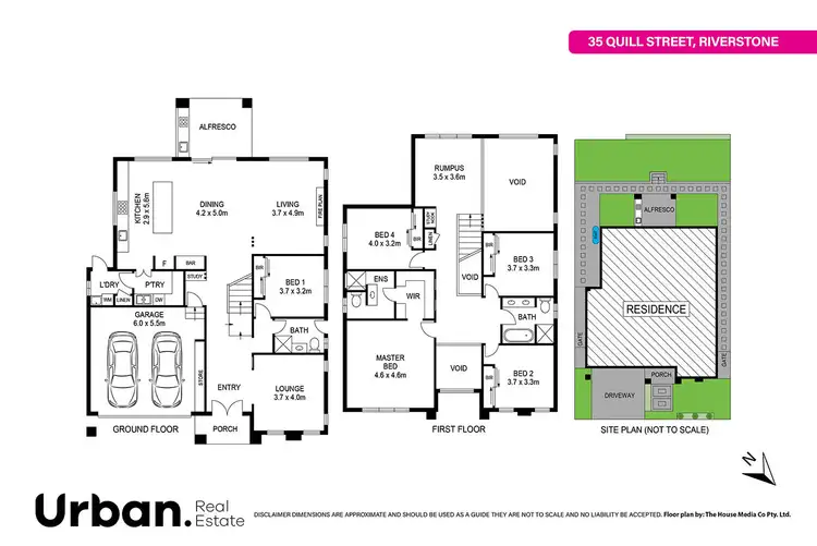Floorplan of Homely house listing, 35 Quill Street, Riverstone NSW 2765
