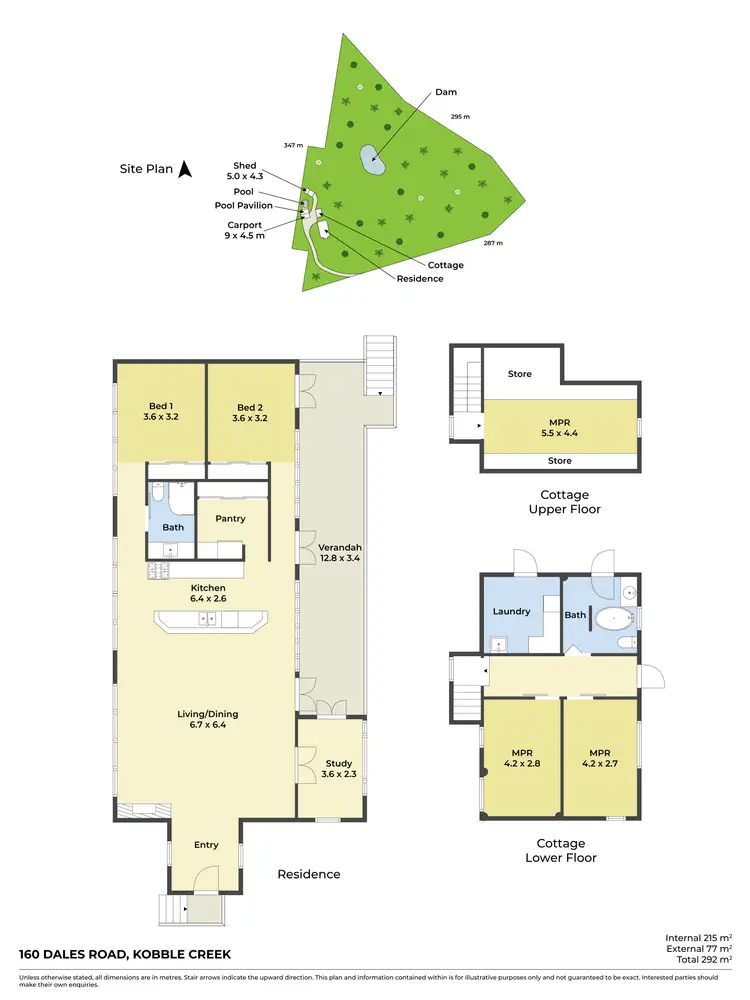 Floorplan of Homely house listing, 160 Dales Road, Kobble Creek QLD 4520