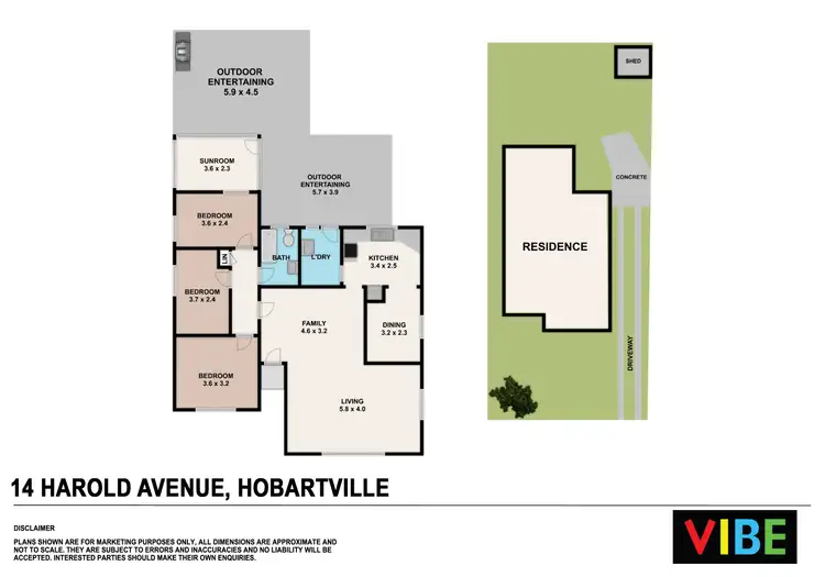 Floorplan of Homely house listing, 14 Harold Ave, Hobartville NSW 2753