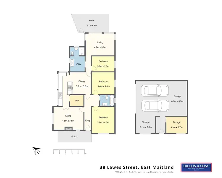 Floorplan of Homely house listing, 38 Lawes Street, East Maitland NSW 2323