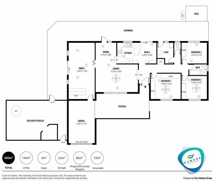 Floorplan of Homely house listing, 2 Jade Street, Hope Valley SA 5090