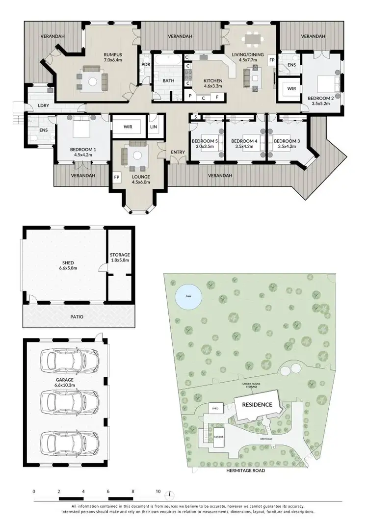 Floorplan of Homely rural property listing, 11/276 Hermitage Road, Kurrajong Hills NSW 2758