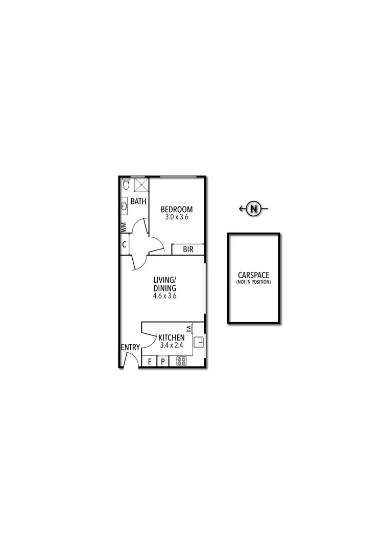 Floorplan of Homely apartment listing, 6/6 Closeburn Avenue, Prahran VIC 3181